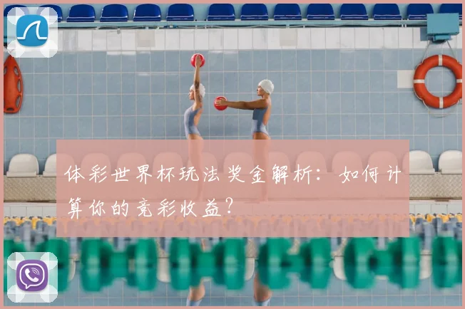 体彩世界杯玩法奖金解析：如何计算你的竞彩收益？