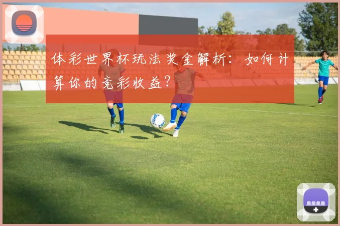 体彩世界杯玩法奖金解析:如何计算你的竞彩收益?